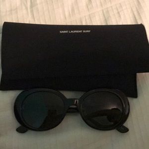 saint laurent clout sunglasses